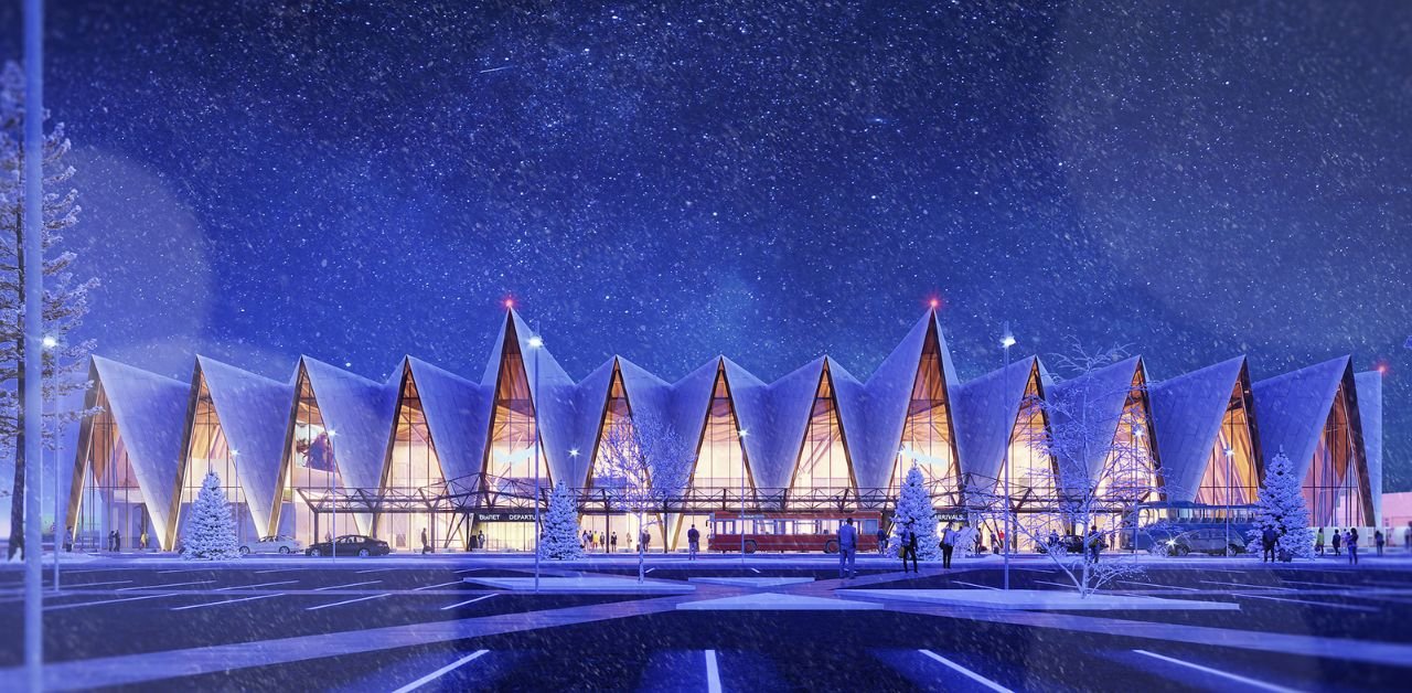 Transaero Airlines Novy Urengoy Office in Russia